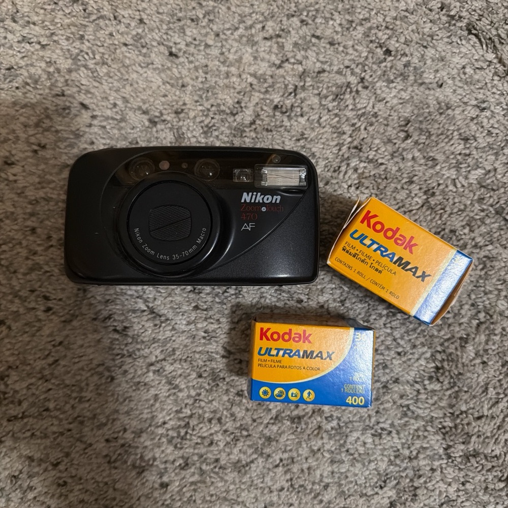 Kodak Ultramax Film with Nikon Camera